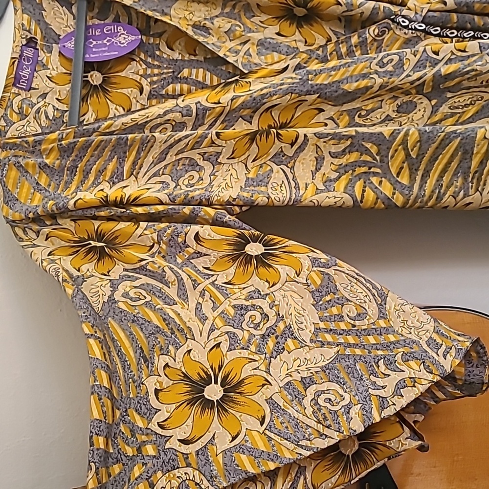 NWT Indie Ella silk wrap dress